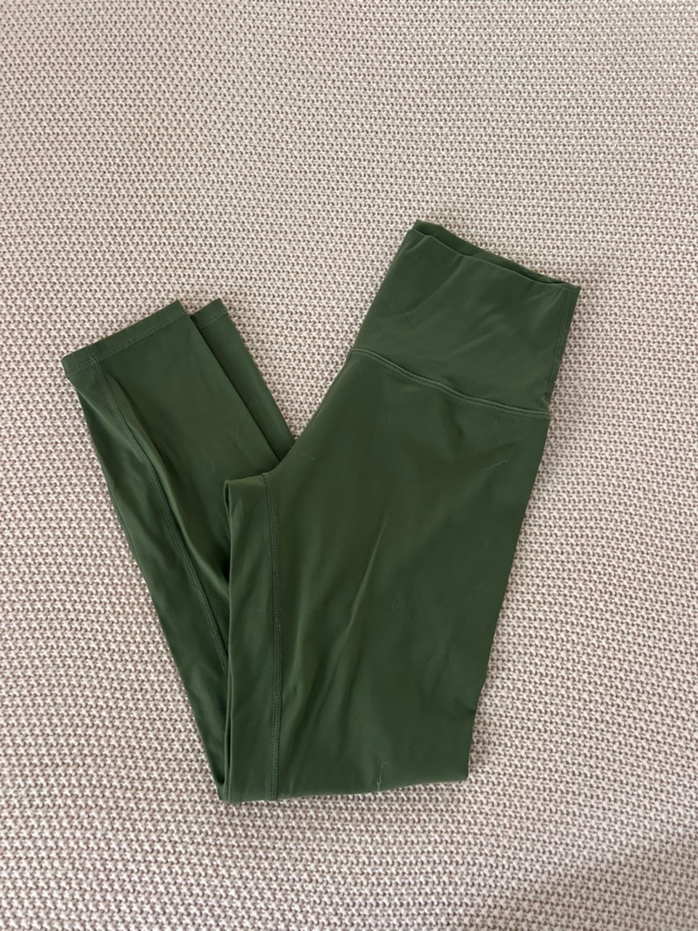 Varley Olive Green High-Waist Leggings